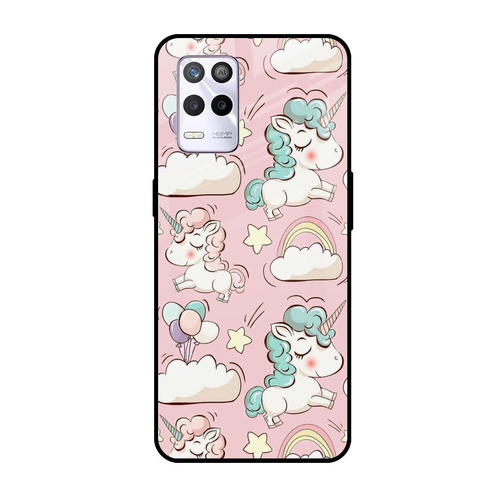 Balloon Unicorn Realme 9 5G Glass Cases & Covers Online