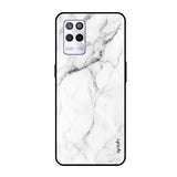 Modern White Marble Realme 9 5G Glass Cases & Covers Online