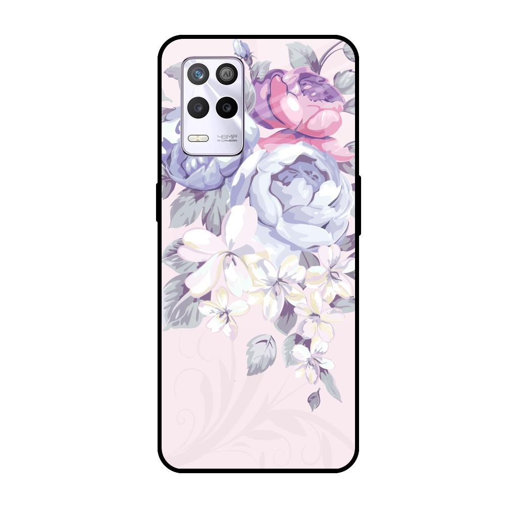 Elegant Floral Realme 9 5G Glass Cases & Covers Online