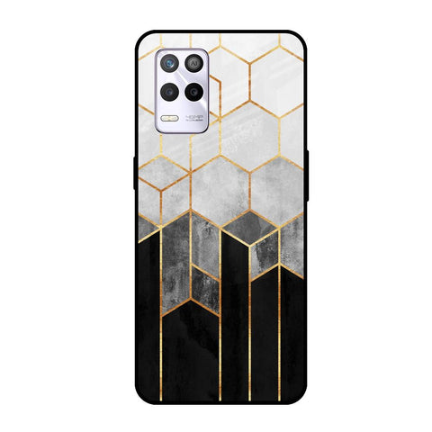 Tricolor Pattern Realme 9 5G Glass Cases & Covers Online