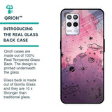 Space Doodles Glass Case for Realme 9 5G