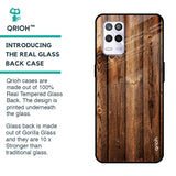 Timber Printed Glass case for Realme 9 5G