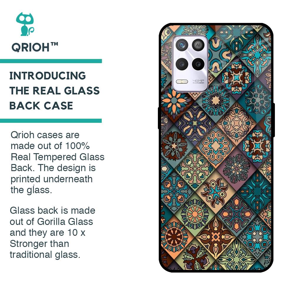 Retro Art Glass case for Realme 9 5G