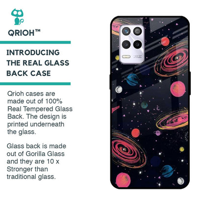 Galaxy In Dream Glass Case For Realme 9 5G