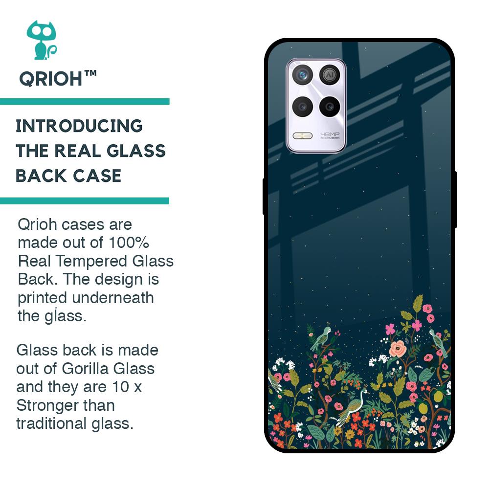 Small Garden Glass Case For Realme 9 5G