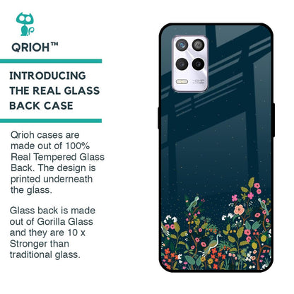 Small Garden Glass Case For Realme 9 5G