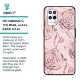 Shimmer Roses Glass case for Realme 9 5G