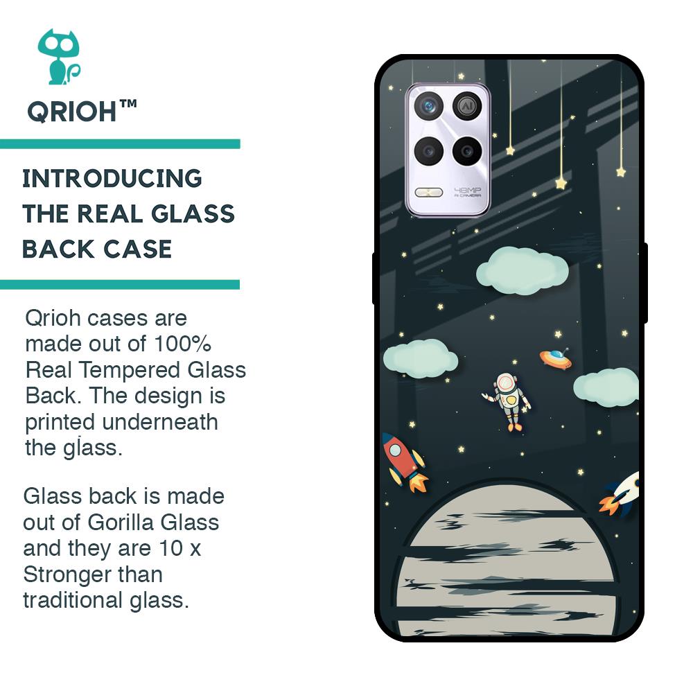 Astronaut Dream Glass Case For Realme 9 5G
