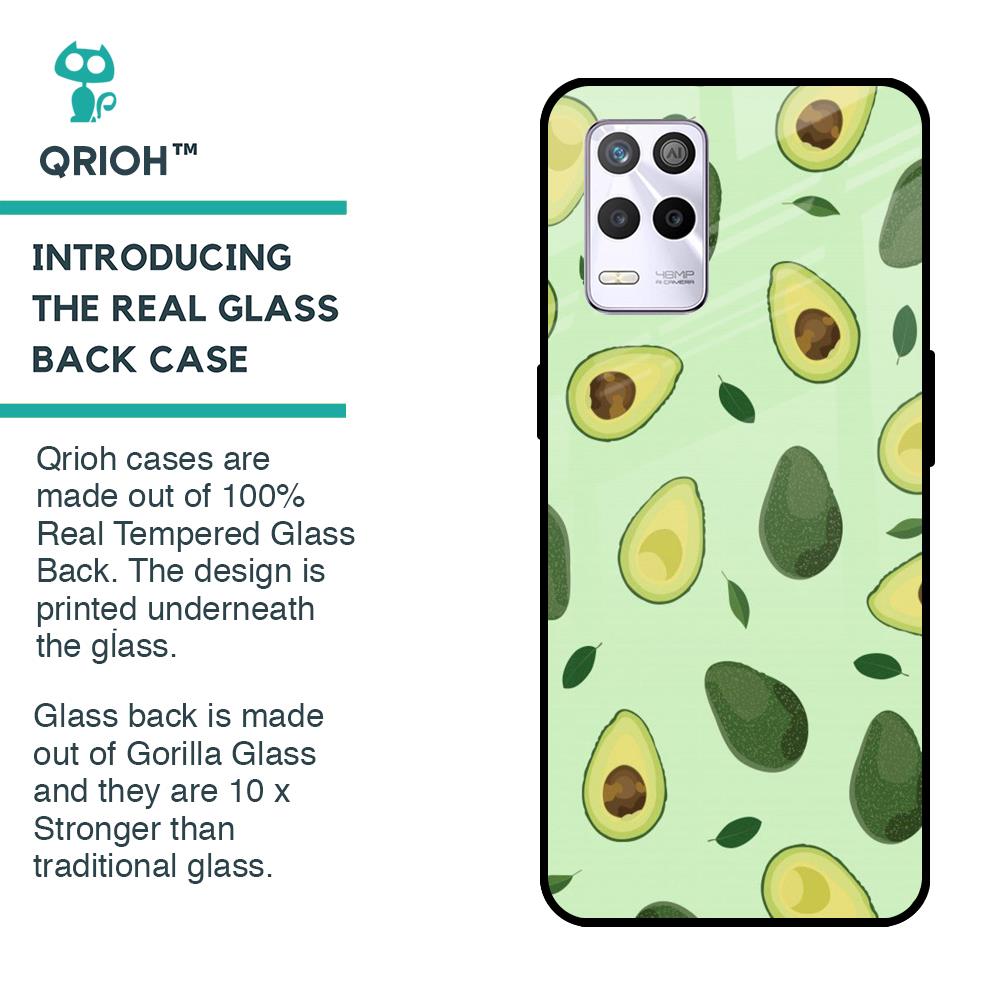 Avocado Green Glass Case For Realme 9 5G