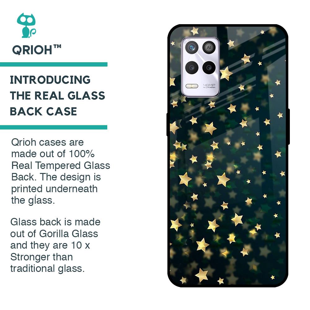 Dazzling Stars Glass Case For Realme 9 5G