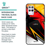 Race Jersey Pattern Glass Case For Realme 9 5G