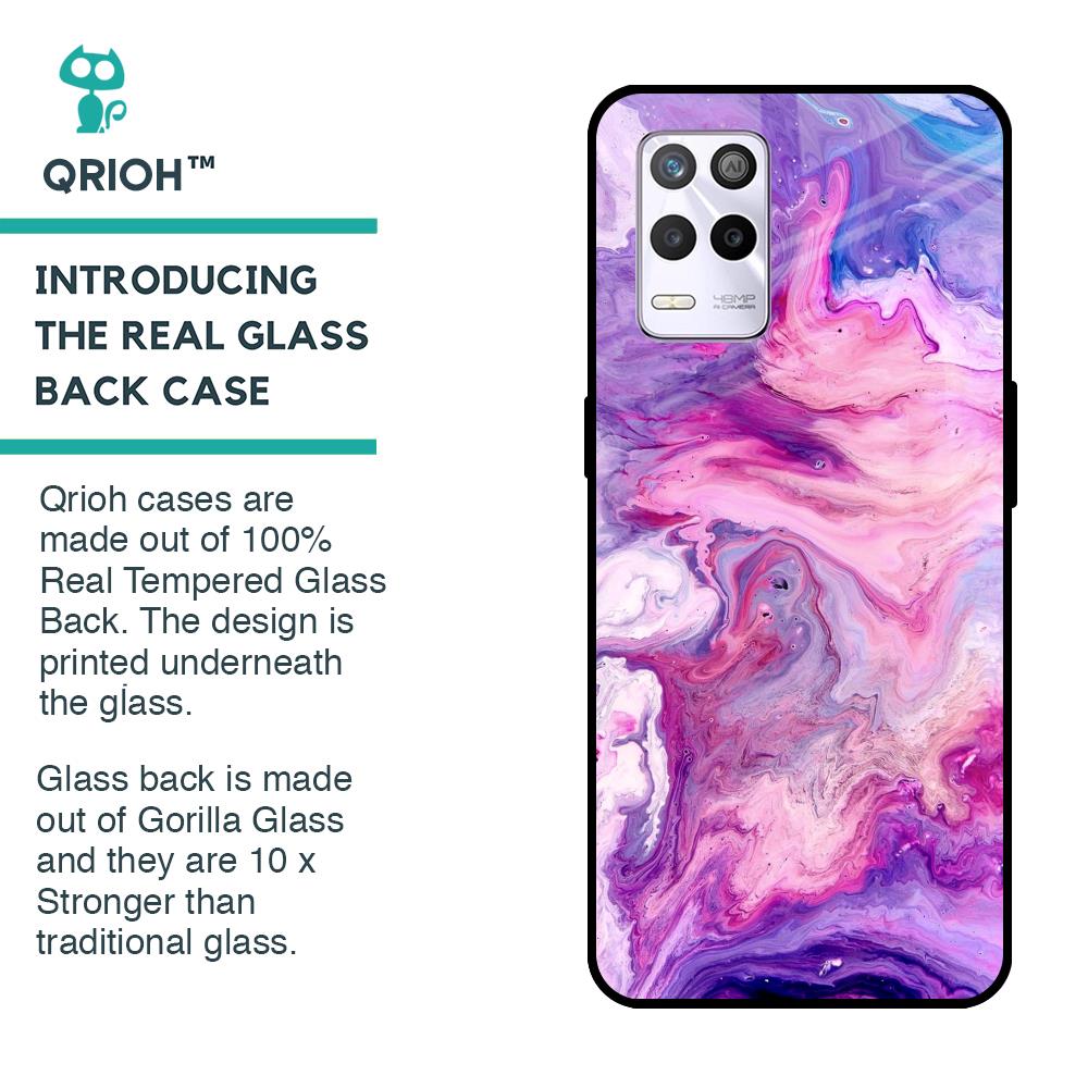 Cosmic Galaxy Glass Case for Realme 9 5G