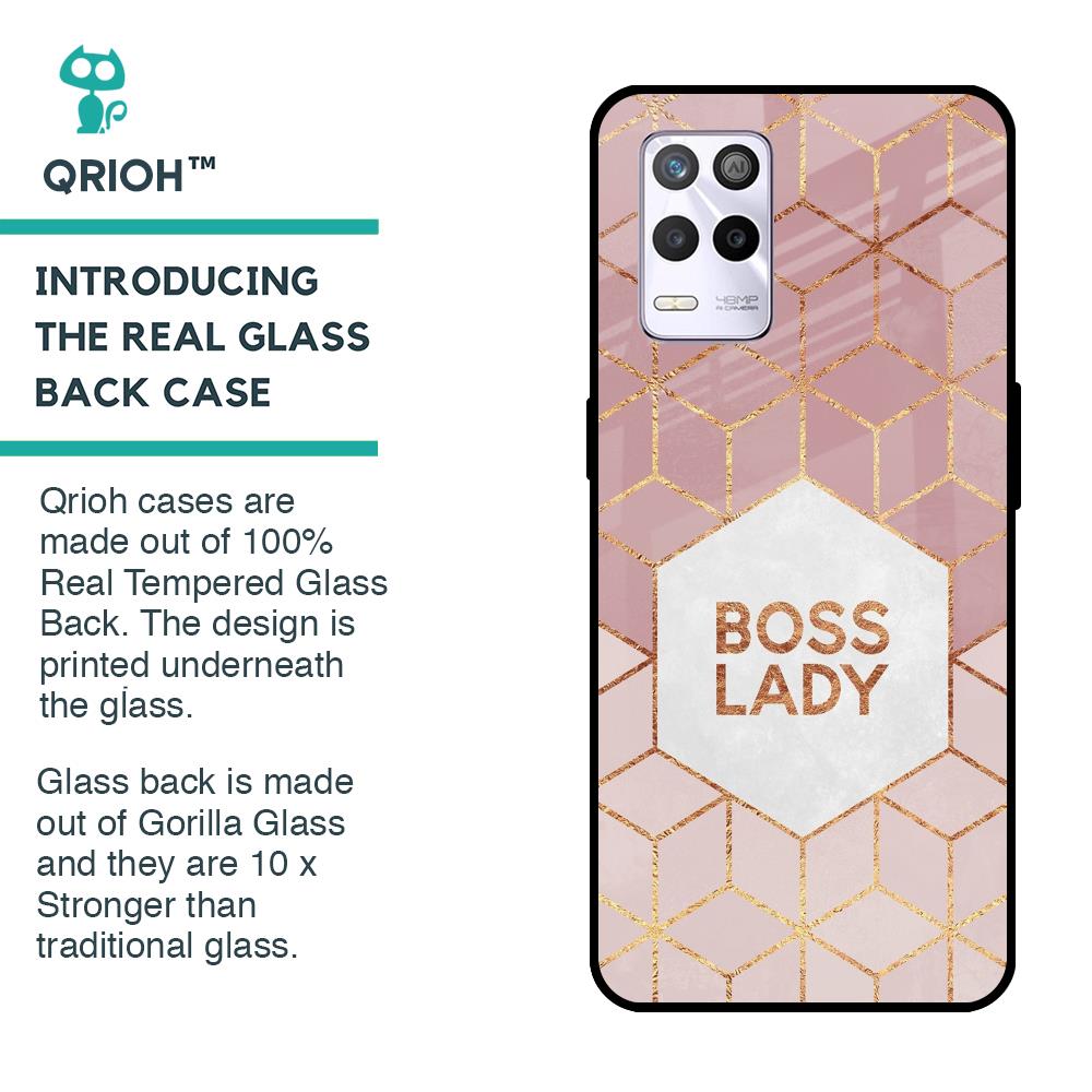 Boss Lady Glass Case for Realme 9 5G