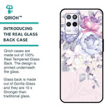Elegant Floral Glass case for Realme 9 5G