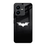 Super Hero Logo Vivo Y22 Glass Back Cover Online