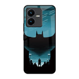 Cyan Bat Vivo Y22 Glass Back Cover Online