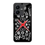Red Zone Vivo Y22 Glass Back Cover Online