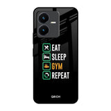 Daily Routine Vivo Y22 Glass Back Cover Online