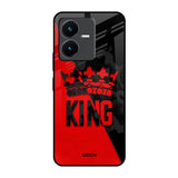 I Am A King Vivo Y22 Glass Back Cover Online