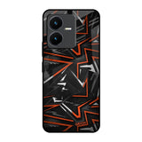 Vector Art Vivo Y22 Glass Back Cover Online