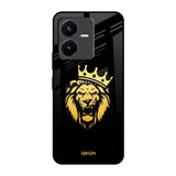 Lion The King Vivo Y22 Glass Back Cover Online