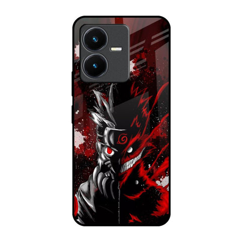Dark Character Vivo Y22 Glass Back Cover Online