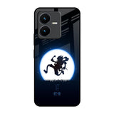 Luffy Nika Vivo Y22 Glass Back Cover Online