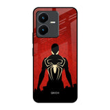 Mighty Superhero Vivo Y22 Glass Back Cover Online