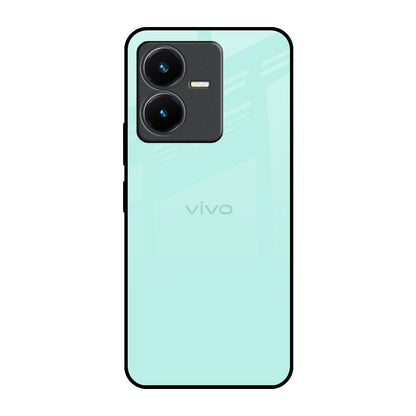 Teal Vivo Y22 Glass Back Cover Online