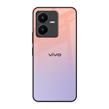 Dawn Gradient Vivo Y22 Glass Back Cover Online