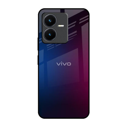 Mix Gradient Shade Vivo Y22 Glass Back Cover Online