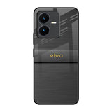 Grey Metallic Glass Vivo Y22 Glass Back Cover Online