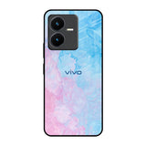 Mixed Watercolor Vivo Y22 Glass Back Cover Online