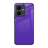 Amethyst Purple Vivo Y22 Glass Back Cover Online