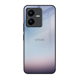 Light Sky Texture Vivo Y22 Glass Back Cover Online