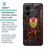 Angry Baby Super Hero Glass Case for Vivo Y22