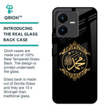 Islamic Calligraphy Glass Case for Vivo Y22