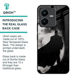 Dark Warrior Hero Glass Case for Vivo Y22