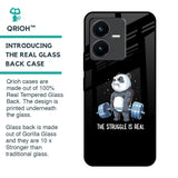 Real Struggle Glass Case for Vivo Y22