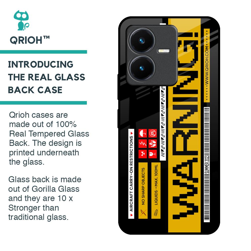 Aircraft Warning Glass Case for Vivo Y22