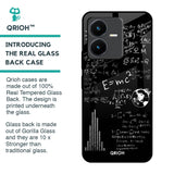 Funny Math Glass Case for Vivo Y22