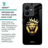 Lion The King Glass Case for Vivo Y22