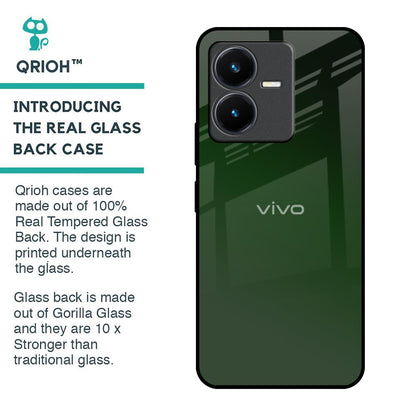 Deep Forest Glass Case for Vivo Y22