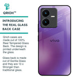 Ultraviolet Gradient Glass Case for Vivo Y22