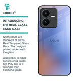 Blue Aura Glass Case for Vivo Y22