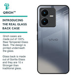 Space Grey Gradient Glass Case for Vivo Y22