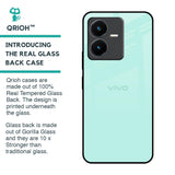 Teal Glass Case for Vivo Y22