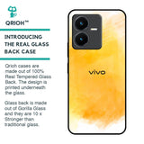 Rustic Orange Glass Case for Vivo Y22