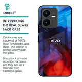 Dim Smoke Glass Case for Vivo Y22