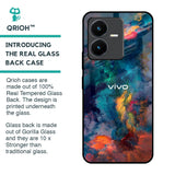 Colored Storm Glass Case for Vivo Y22